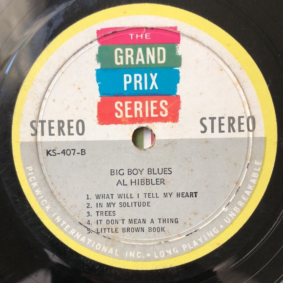 Jimmy Rushing & Al Hibbler Big Boy Blues Vinyl Album '64 - Picture 4 of 7